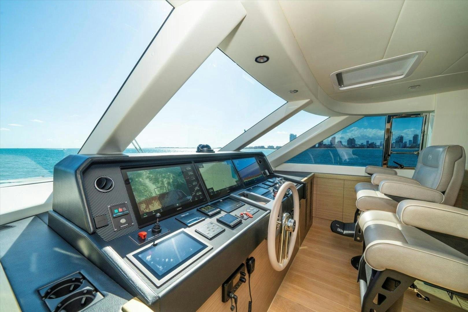 inside of a boat aboard VALIANT Yacht for Sale