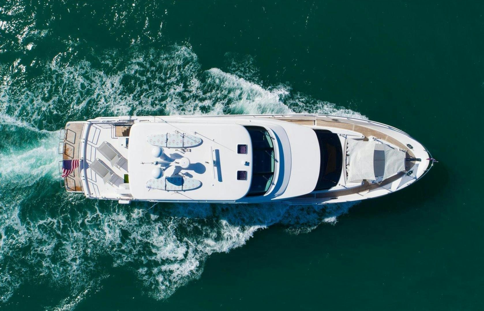 a boat in the water aboard VALIANT Yacht for Sale
