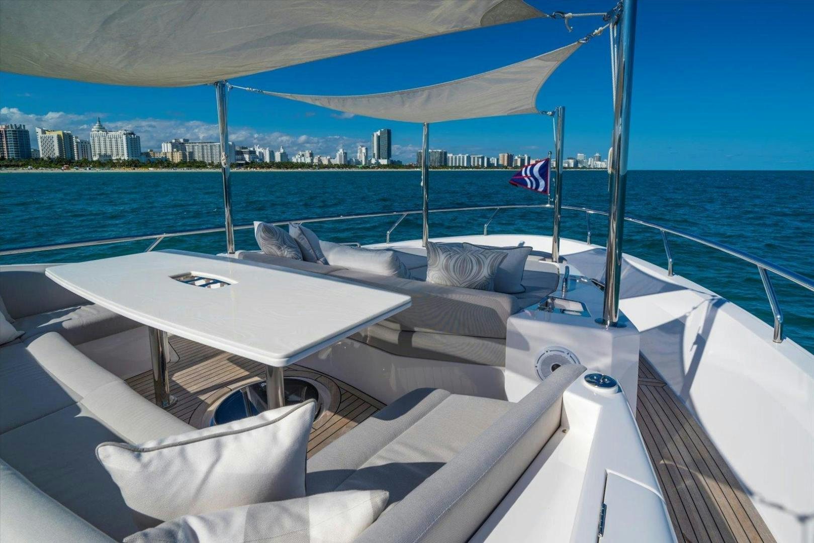 a boat on the water aboard VALIANT Yacht for Sale