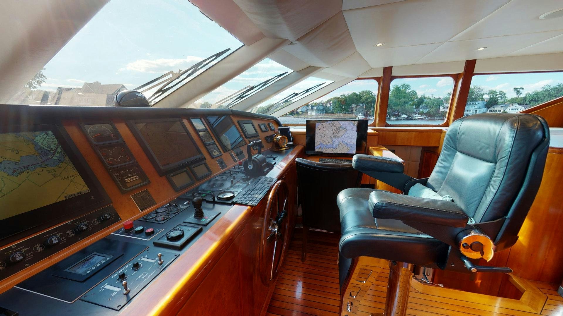 inside of a vehicle aboard SUMMER LOVE Yacht for Sale