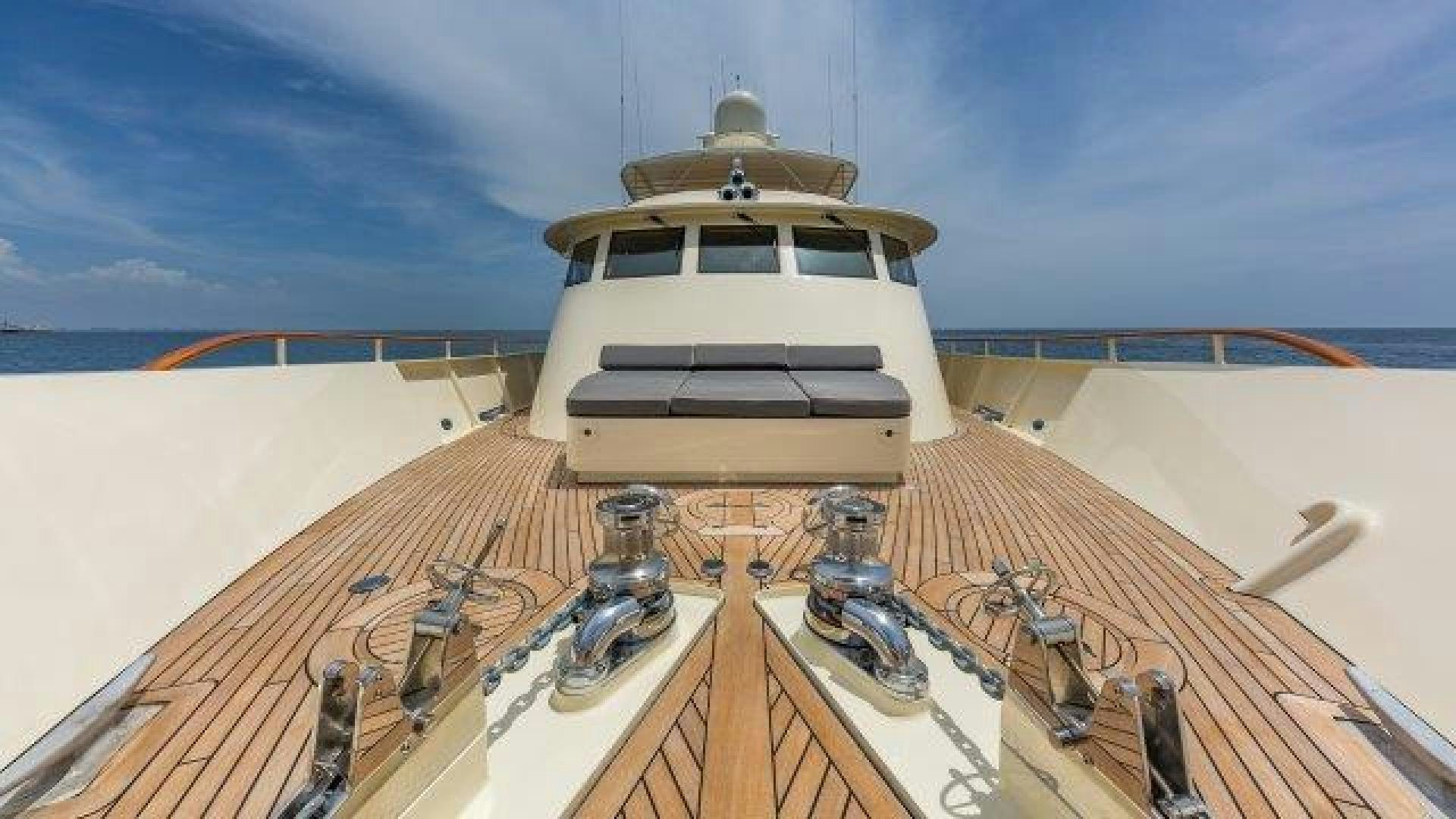a close-up of a ship aboard ARIADNE Yacht for Sale