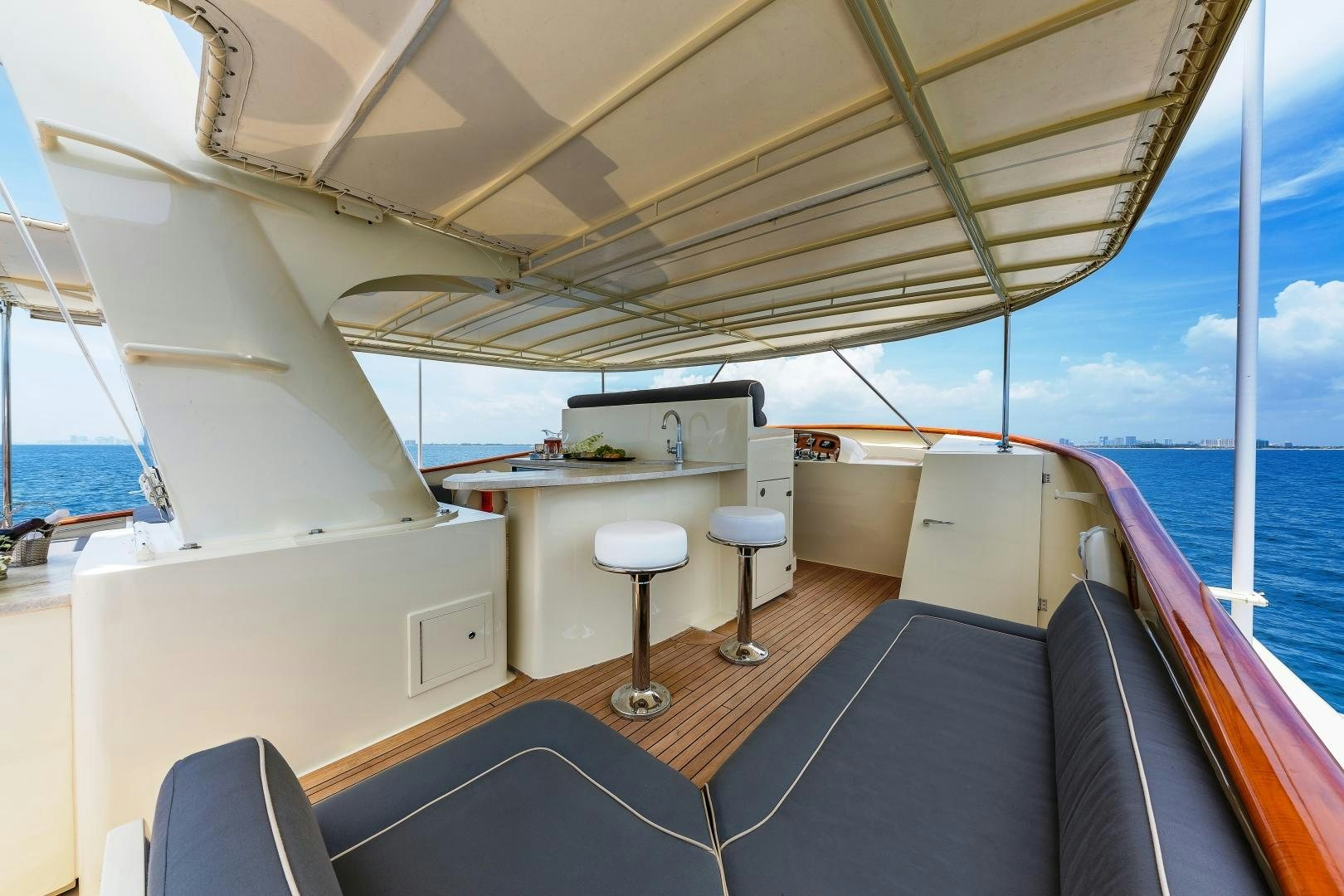 a boat on the water aboard ARIADNE Yacht for Sale
