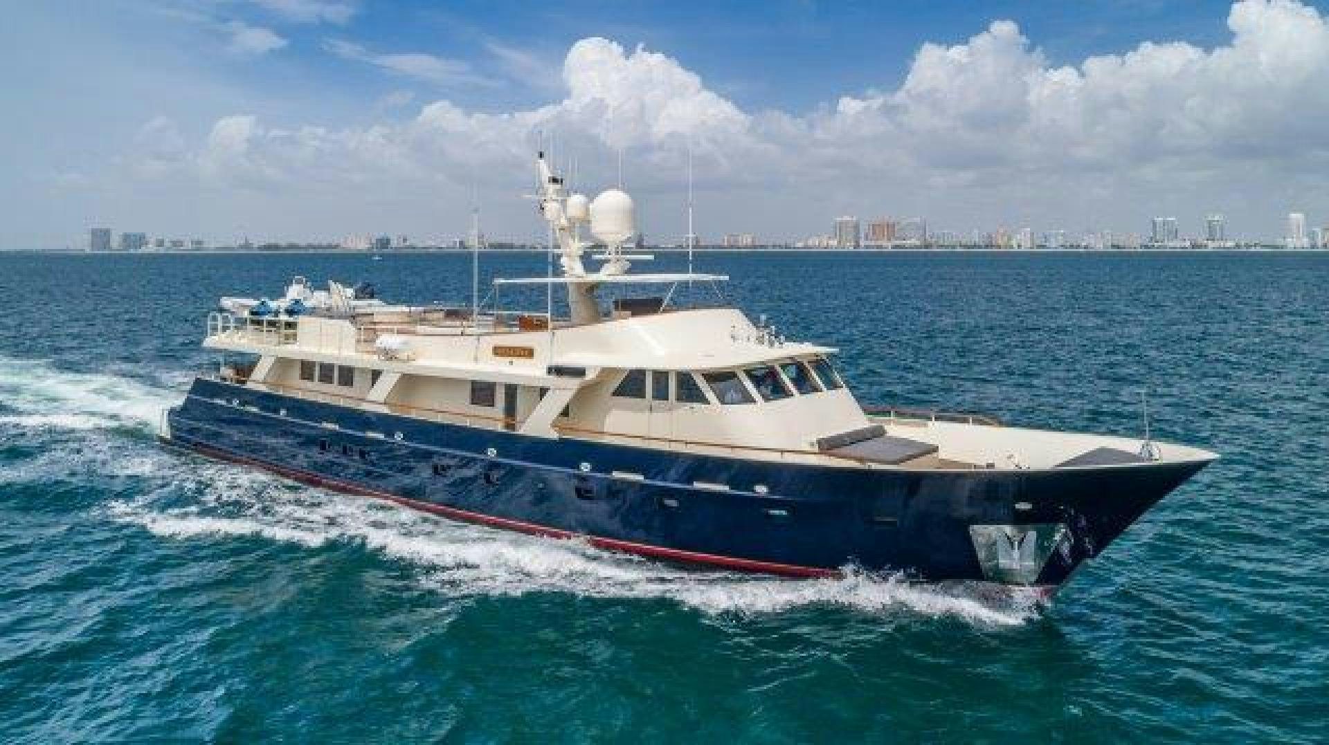 a boat on the water aboard ARIADNE Yacht for Sale