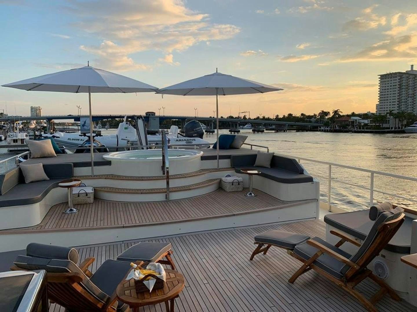 a boat on the water aboard ARIADNE Yacht for Sale
