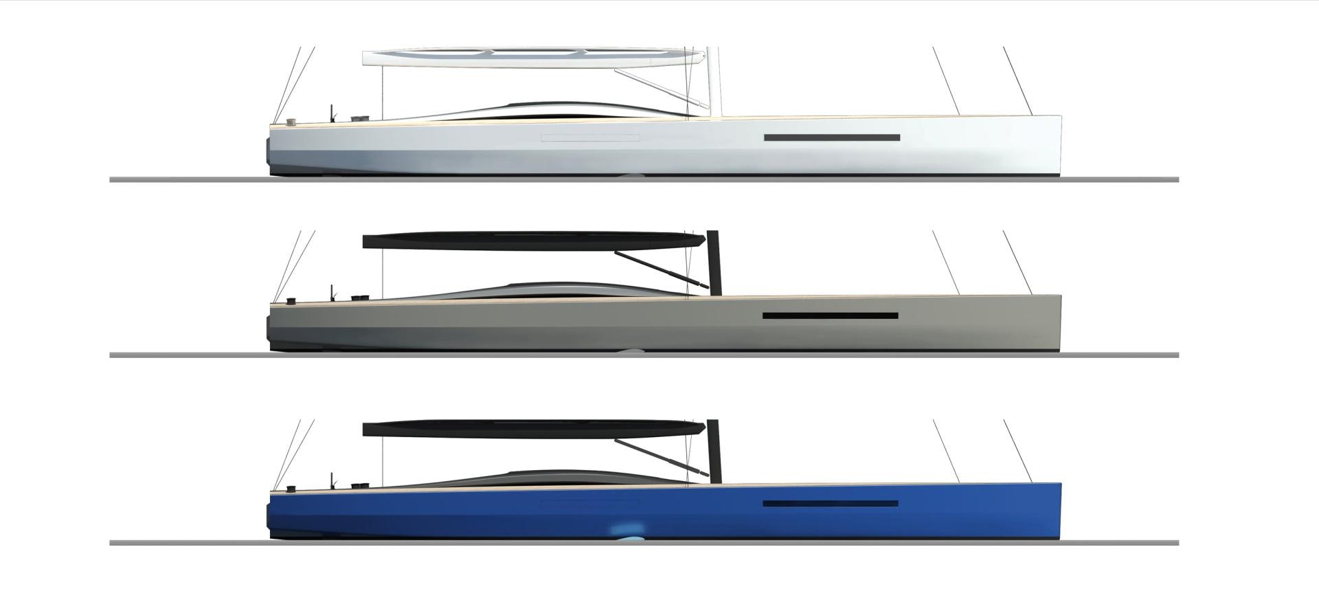 graphical user interface aboard INFINITI 105 Yacht for Sale