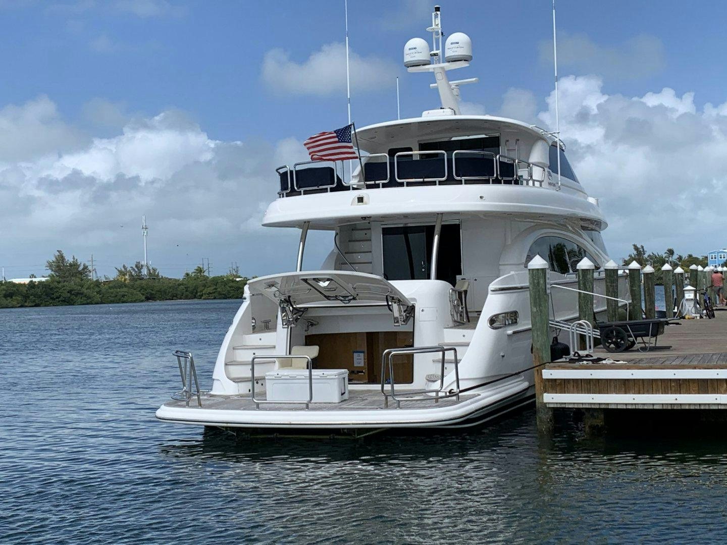 a boat on the water aboard ENCORE Yacht for Sale