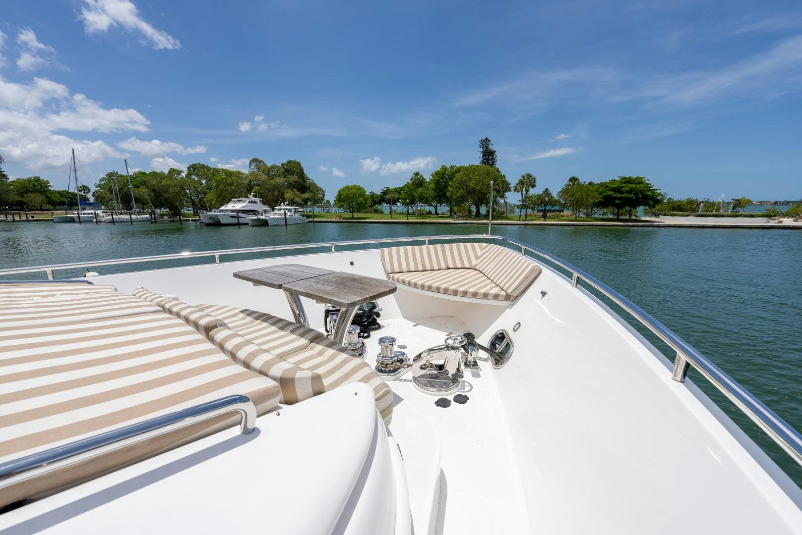 a boat on the water aboard ENCORE Yacht for Sale