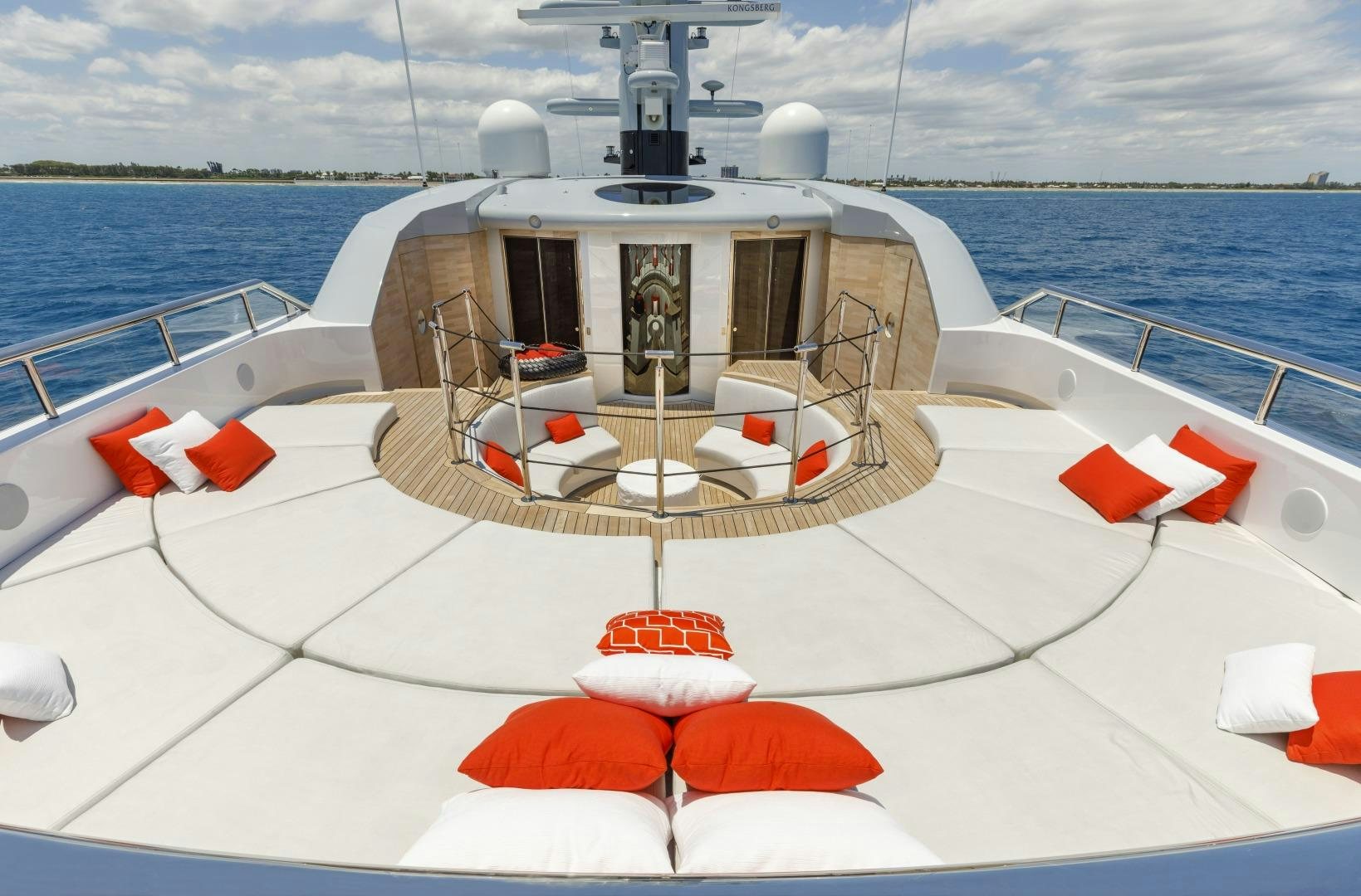 a boat on the water aboard ATOMIC Yacht for Sale