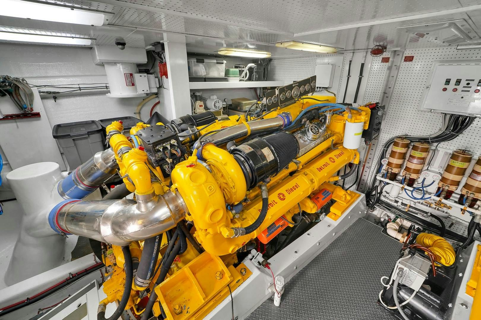 a machine in a store aboard STEALIN TIME Yacht for Sale