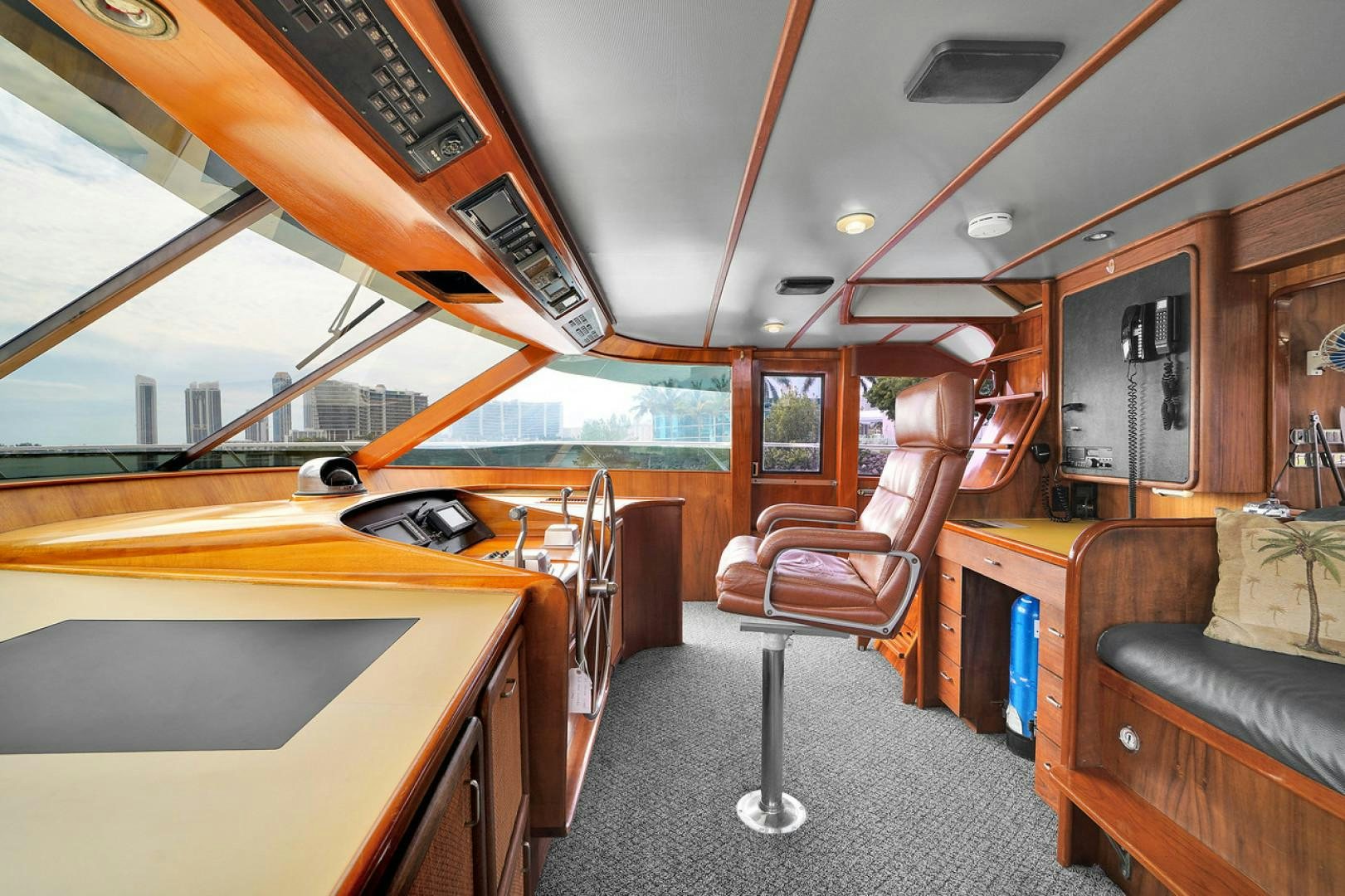 a boat on a boat aboard STEALIN TIME Yacht for Sale