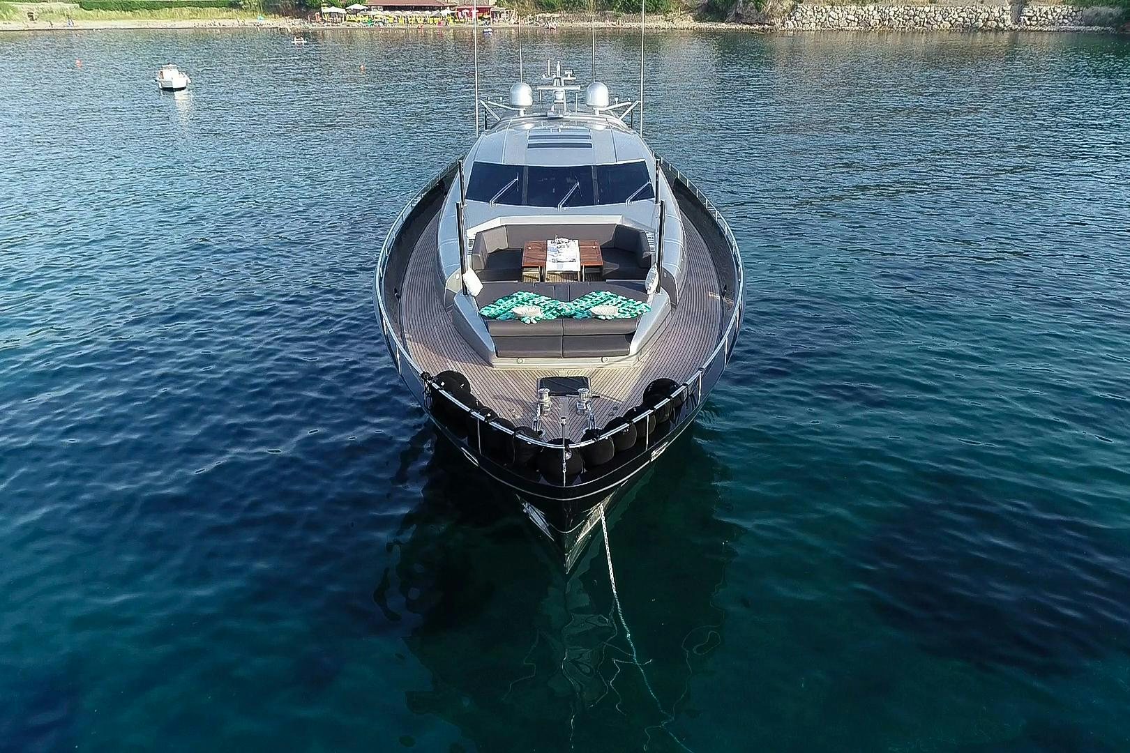 a boat on the water aboard ALE.MIA Yacht for Sale