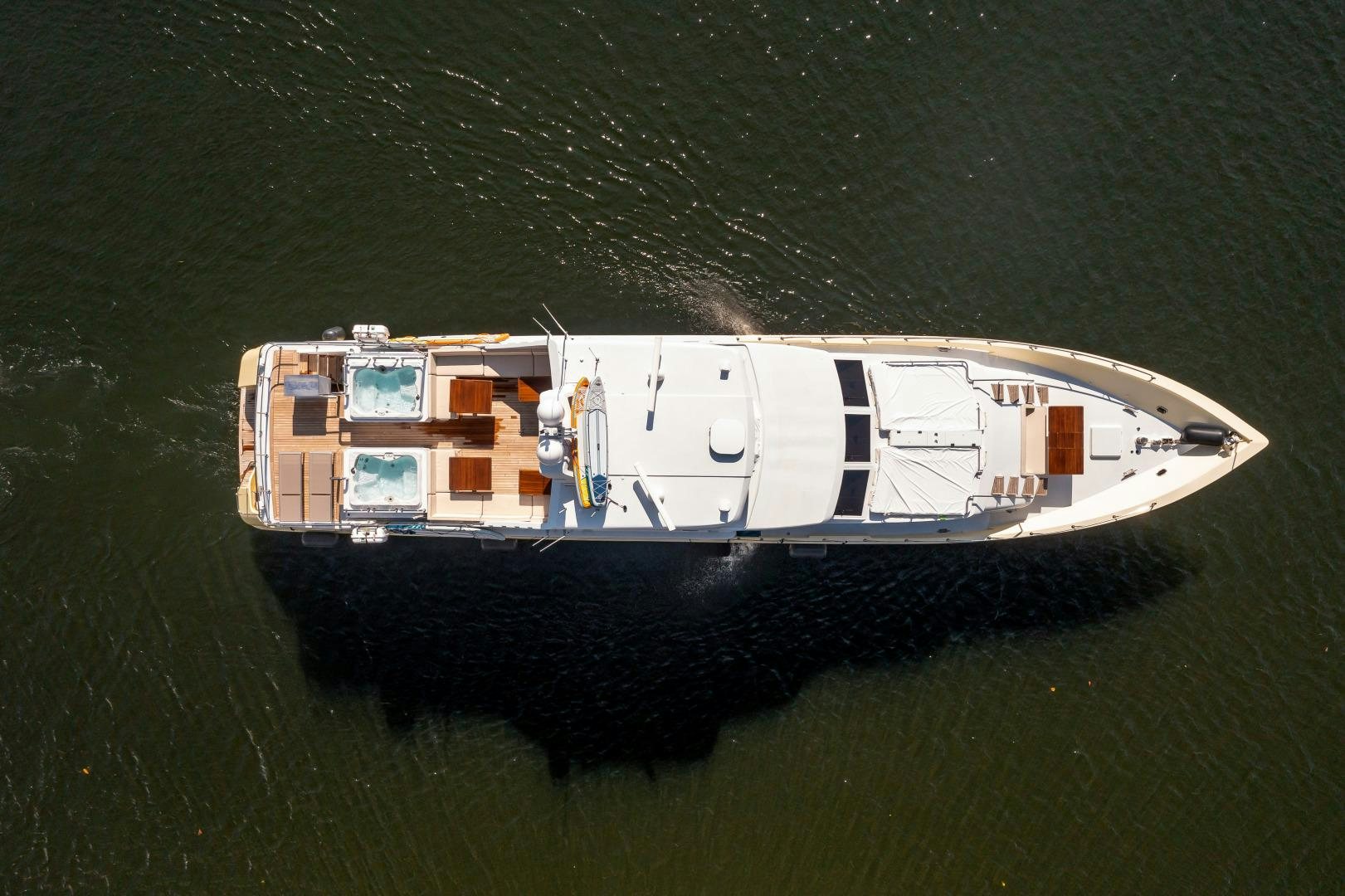 a ship in the water aboard A PLACE IN THE SUN Yacht for Sale