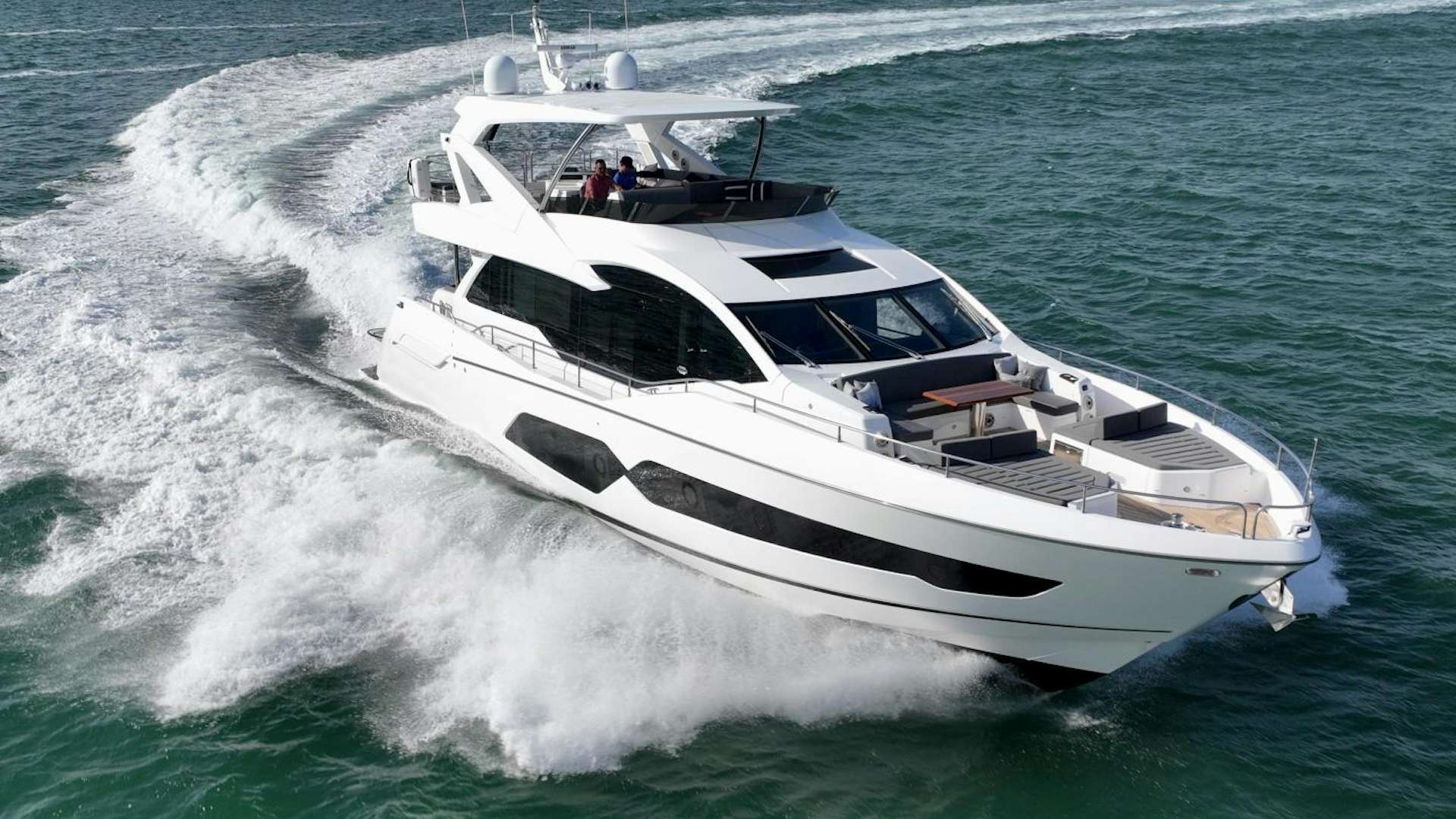 a boat on the water aboard DO  ANYWAY Yacht for Sale