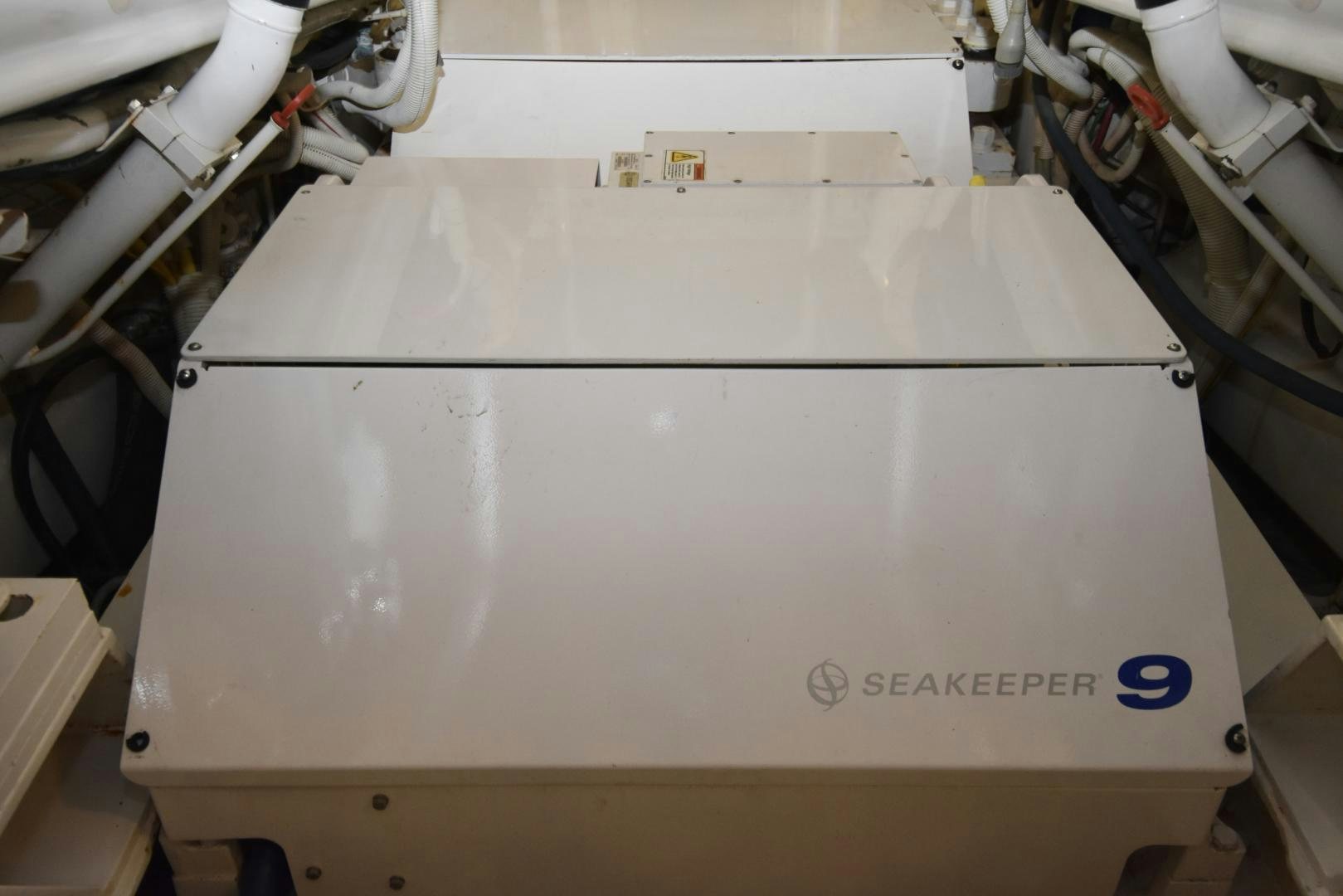 a white rectangular object with a white surface aboard Hoof Hearted Yacht for Sale