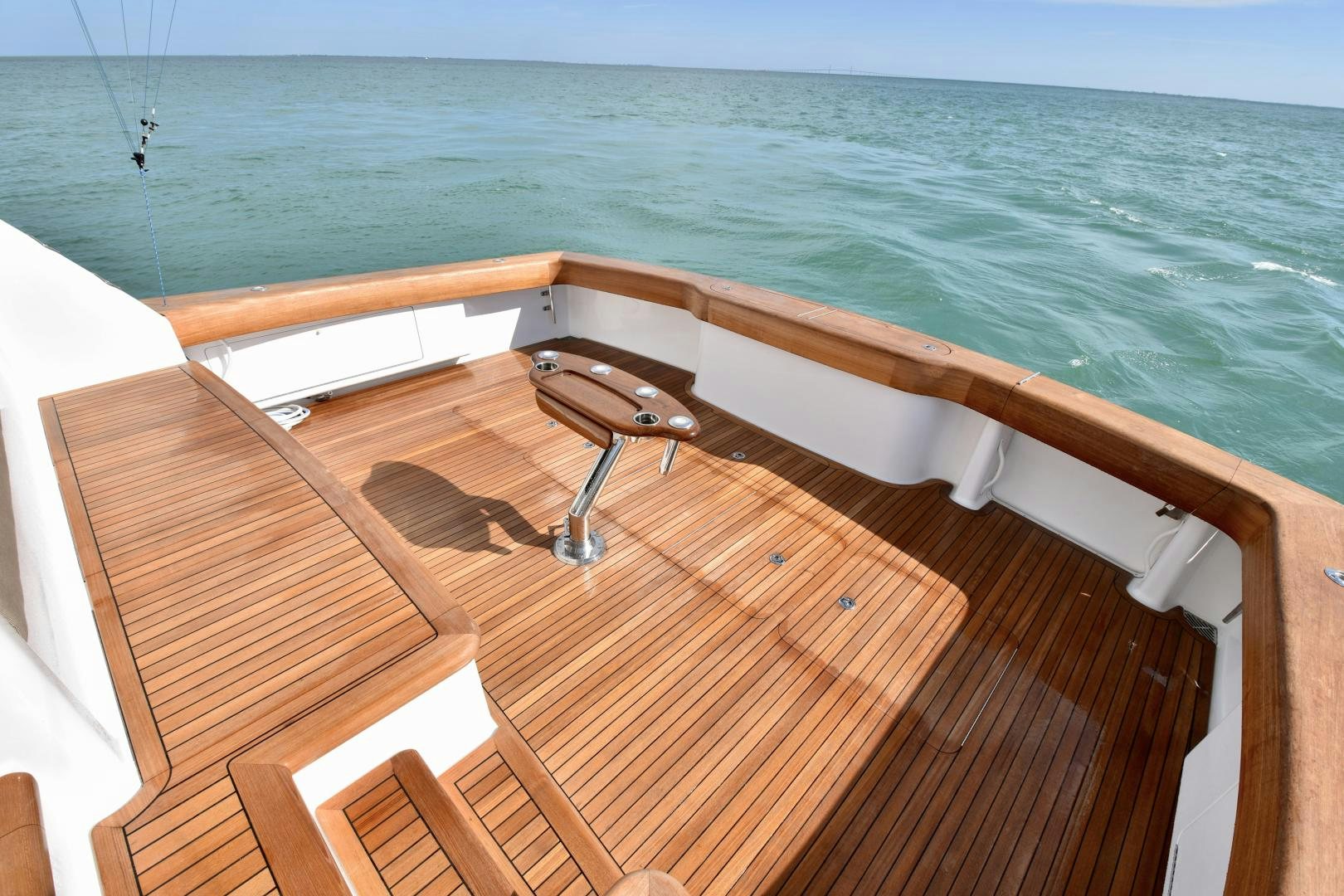 a boat on the water aboard Hoof Hearted Yacht for Sale