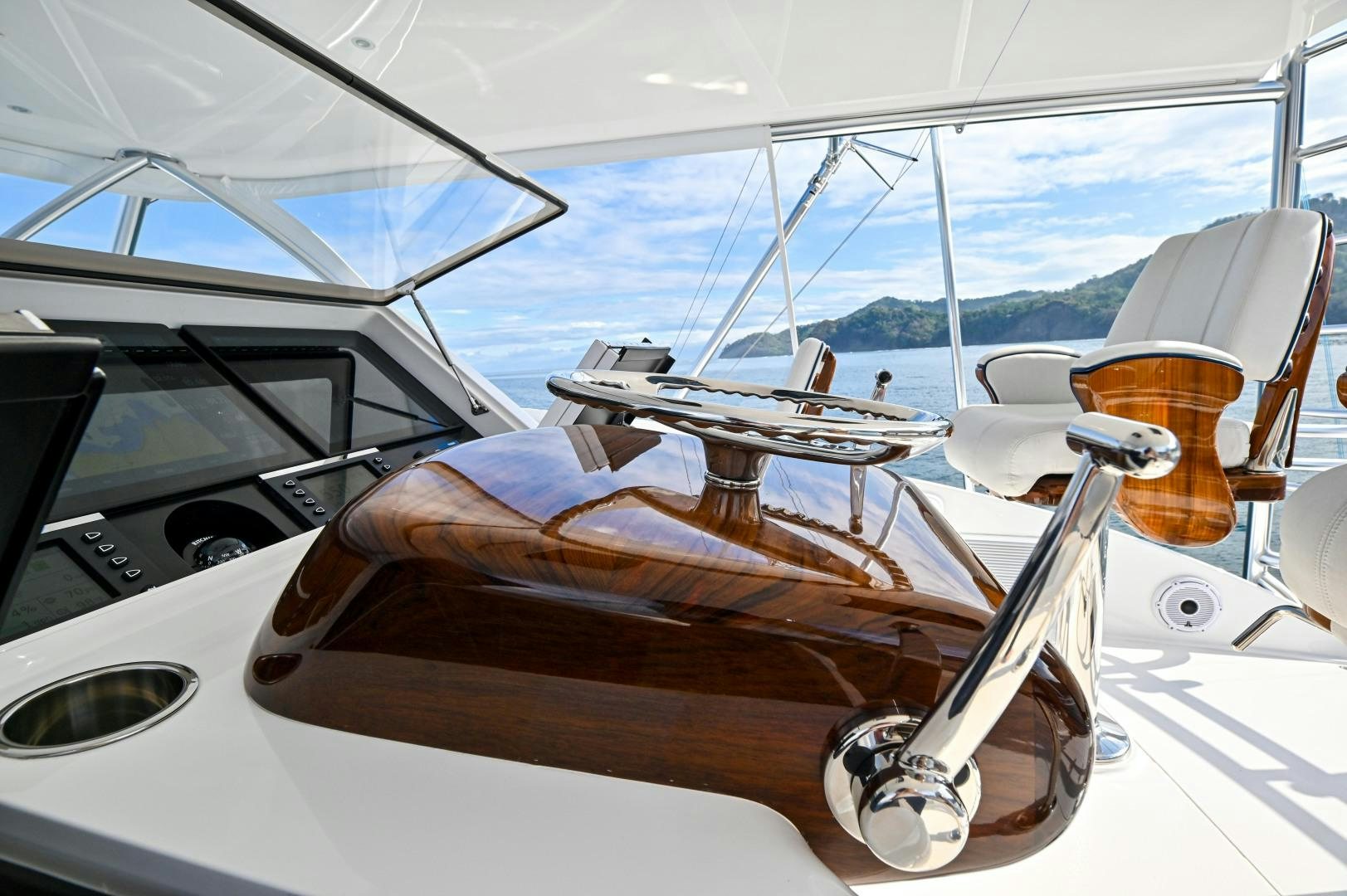 a boat on the water aboard EL LOBO Yacht for Sale