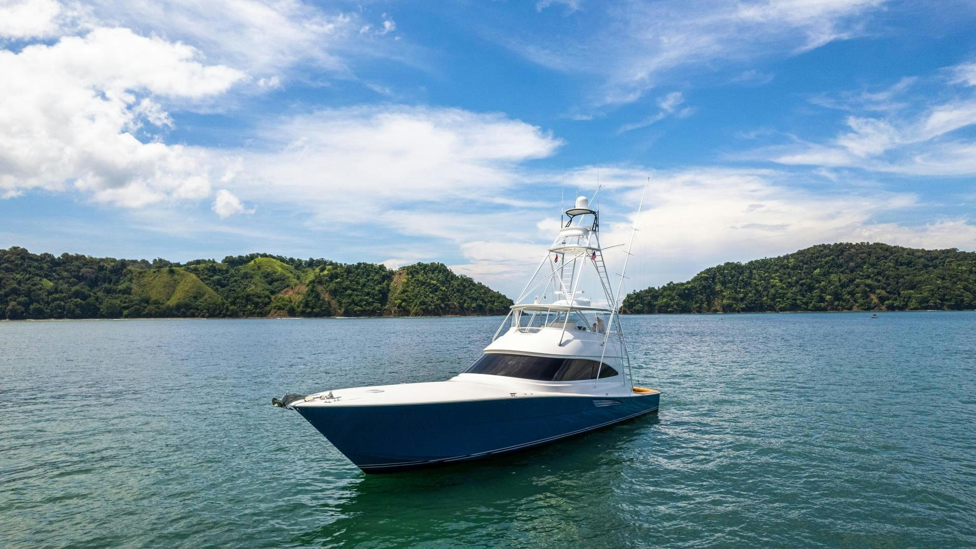 a boat in the water aboard EL LOBO Yacht for Sale