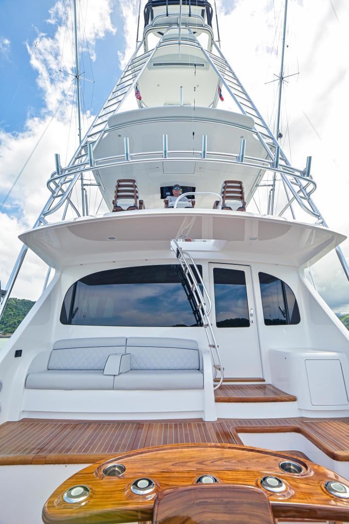 a boat on the water aboard EL LOBO Yacht for Sale
