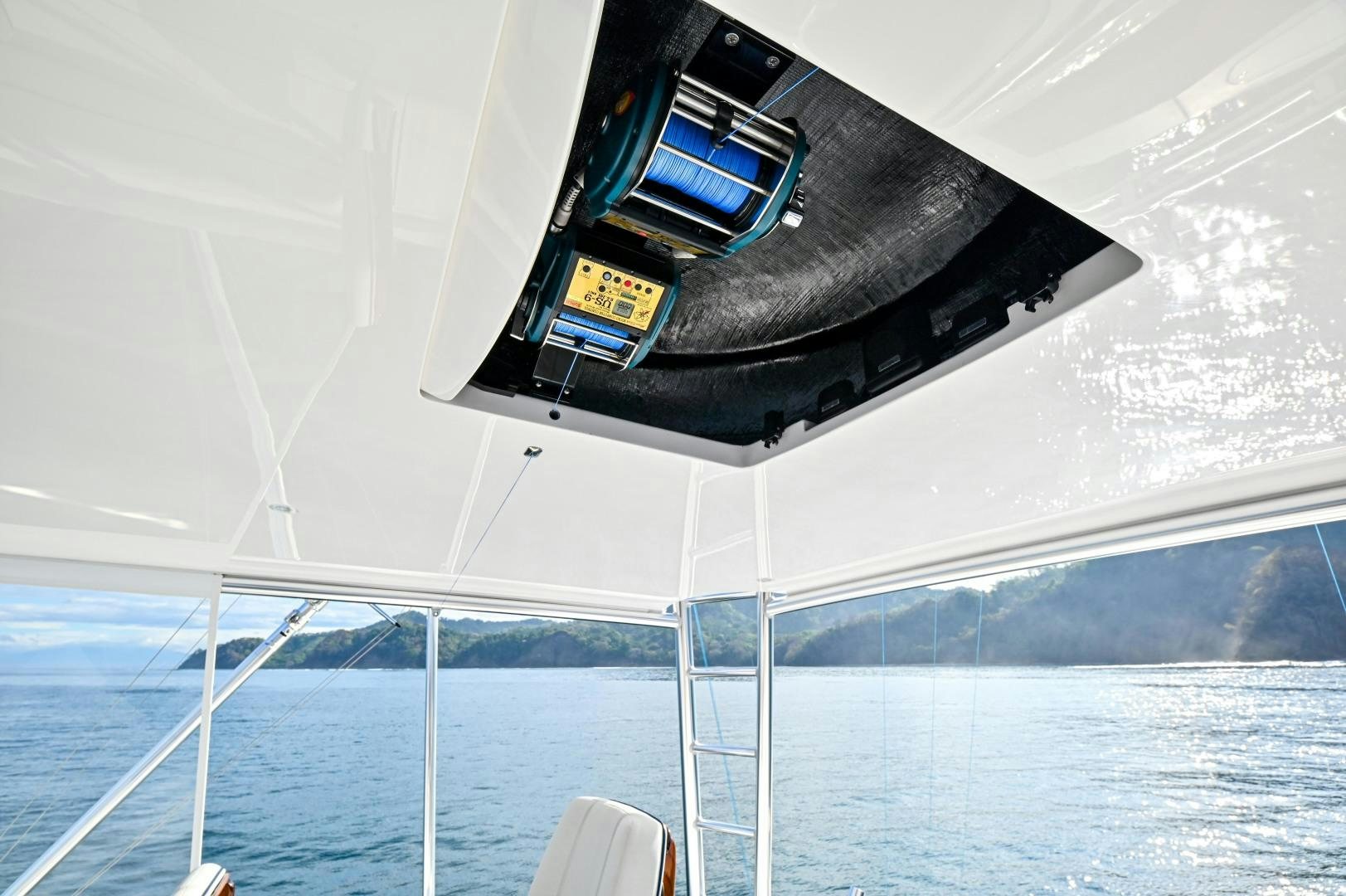 a boat on the water aboard EL LOBO Yacht for Sale