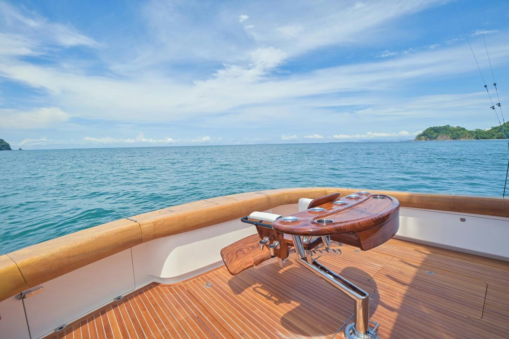 a boat on a body of water aboard EL LOBO Yacht for Sale