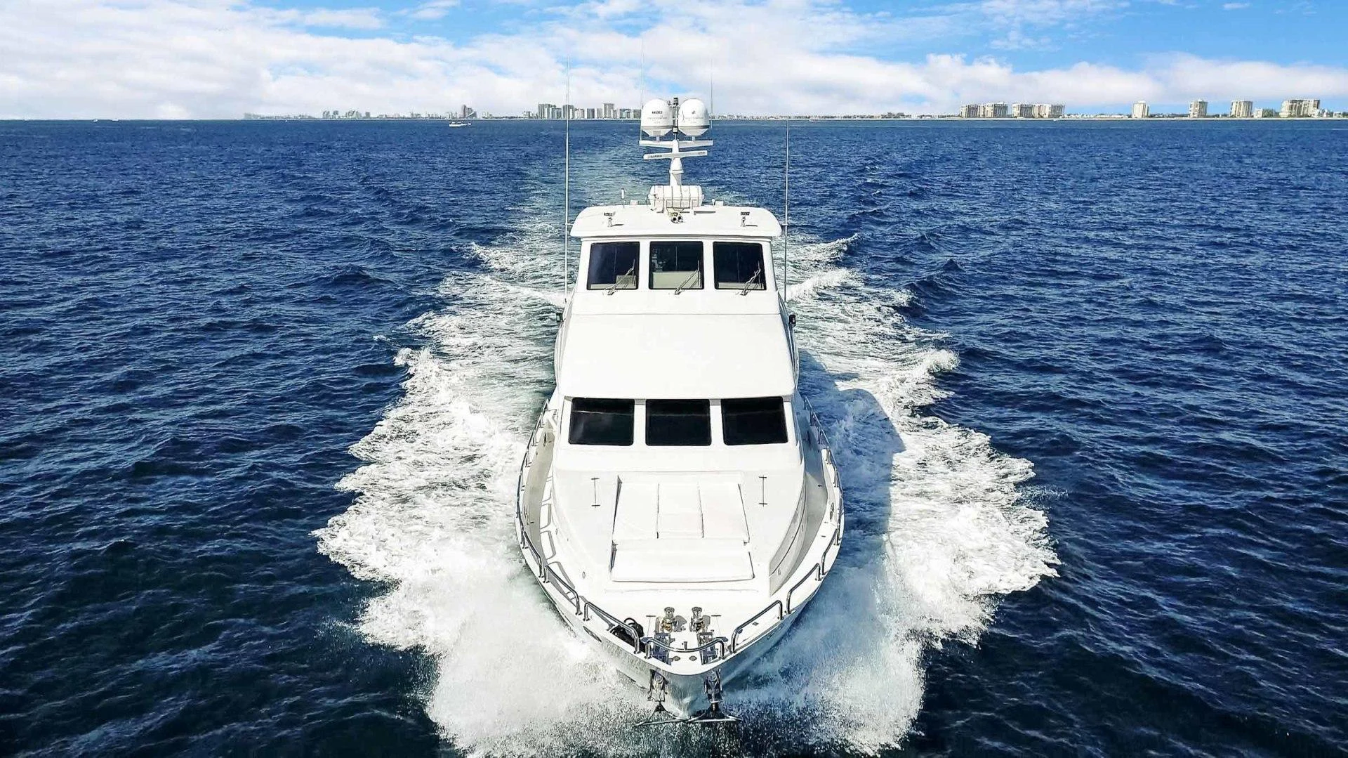 a boat on the water aboard B HAPPY Yacht for Sale