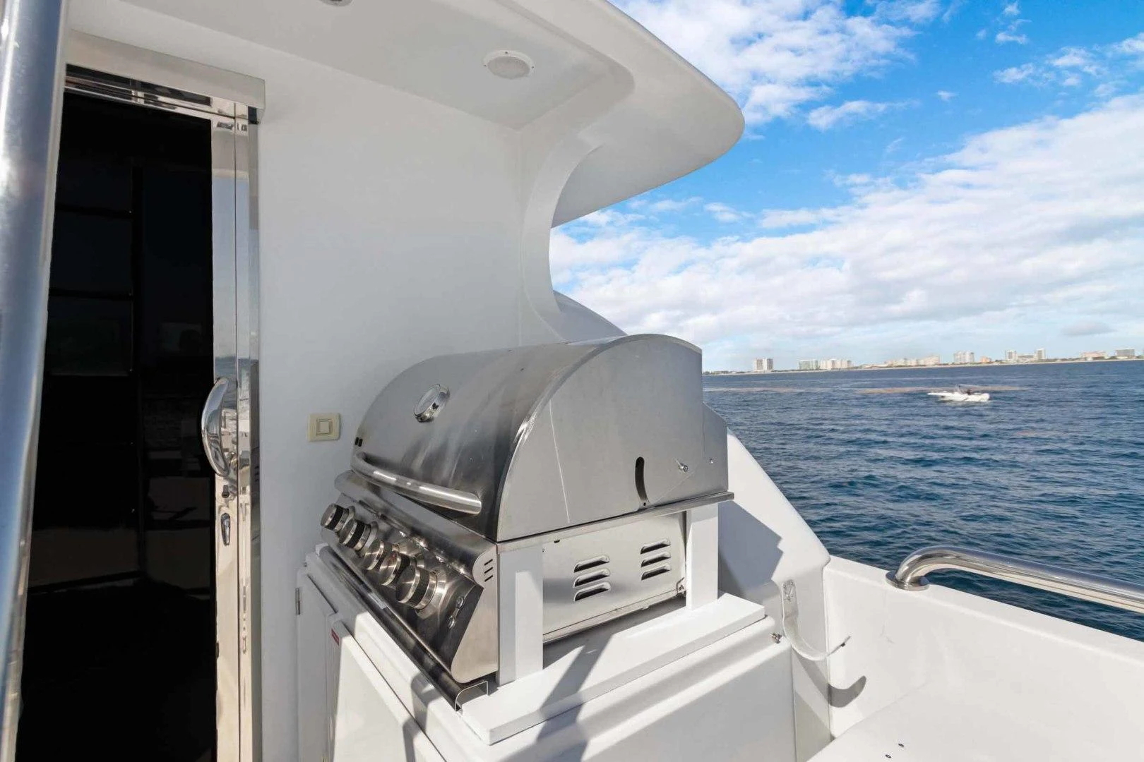 a boat on the water aboard B HAPPY Yacht for Sale