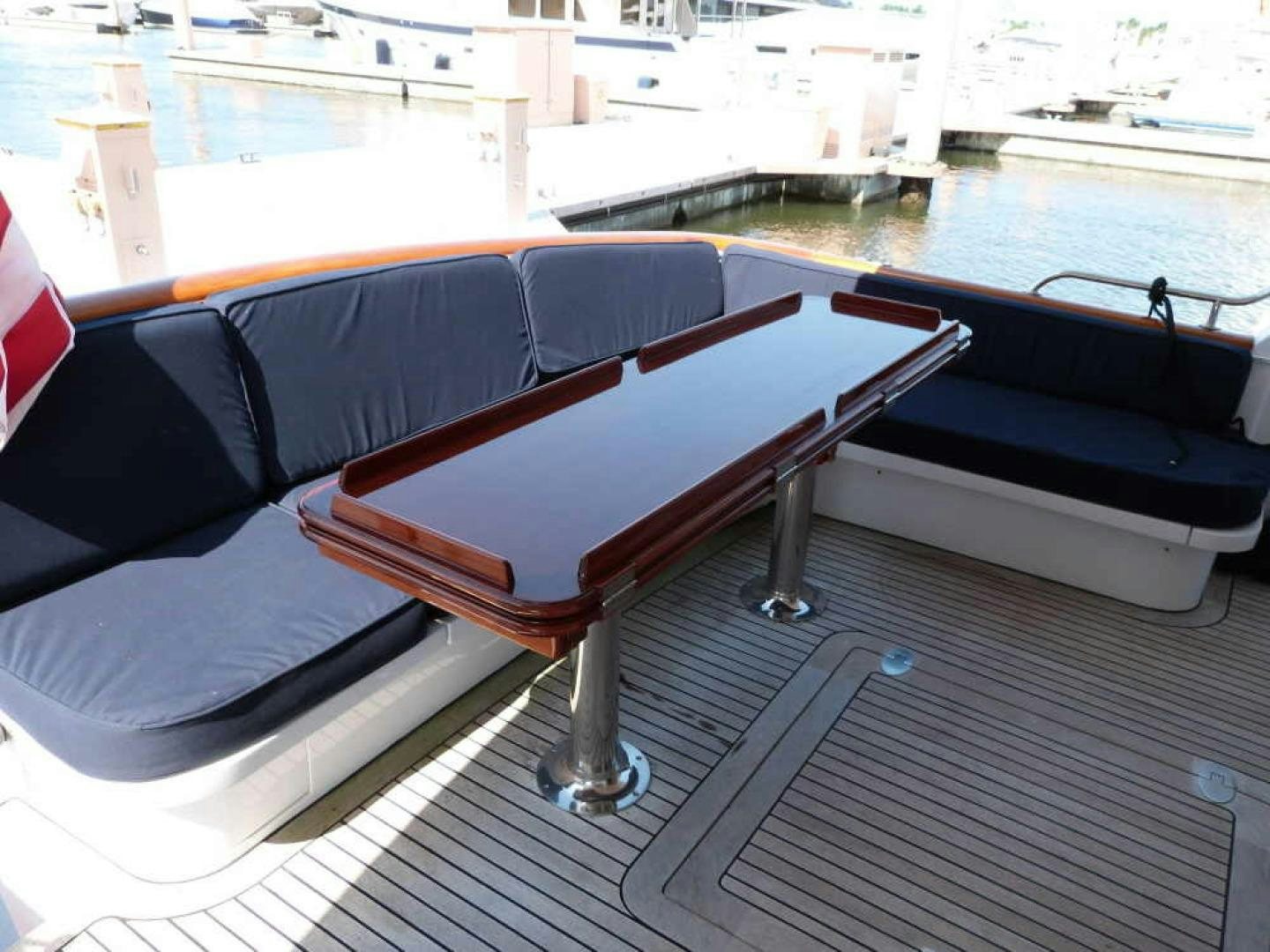 a boat on a deck aboard RANGELEY Yacht for Sale