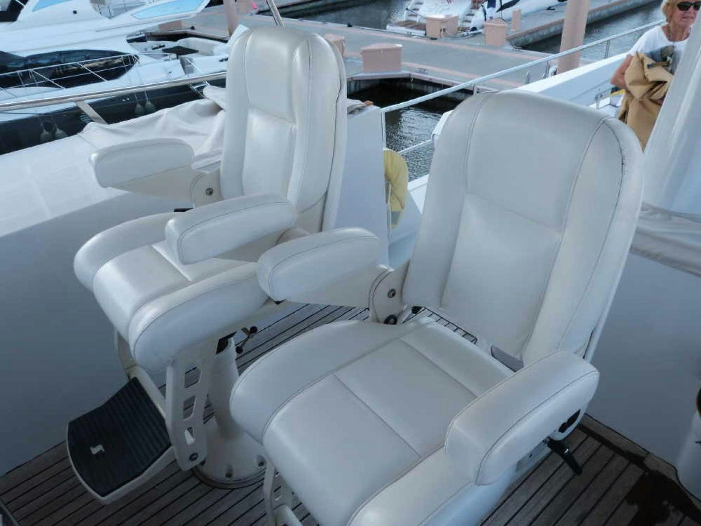 a car with seats aboard RANGELEY Yacht for Sale