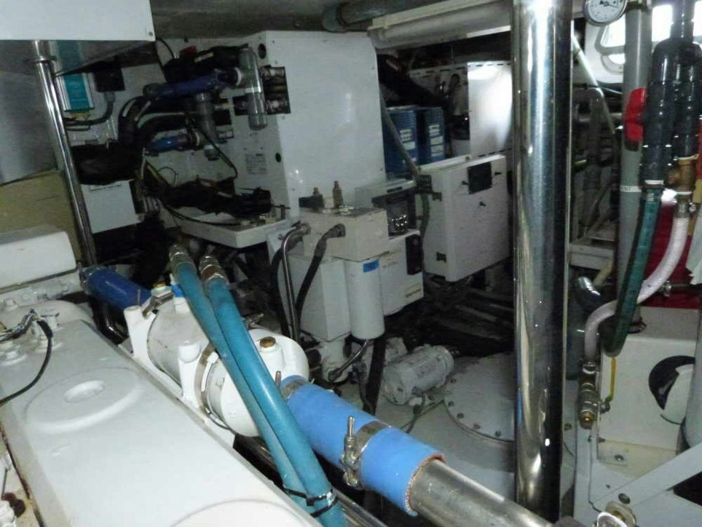 a close-up of a machine aboard RANGELEY Yacht for Sale