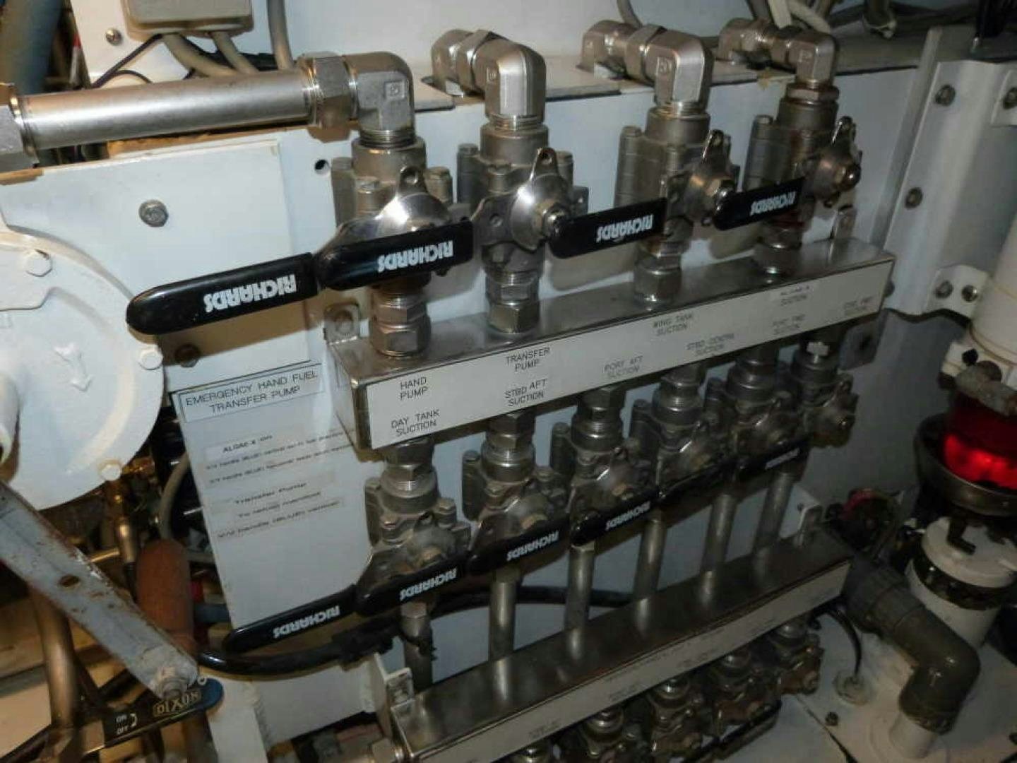 a machine with a piece of paper aboard RANGELEY Yacht for Sale