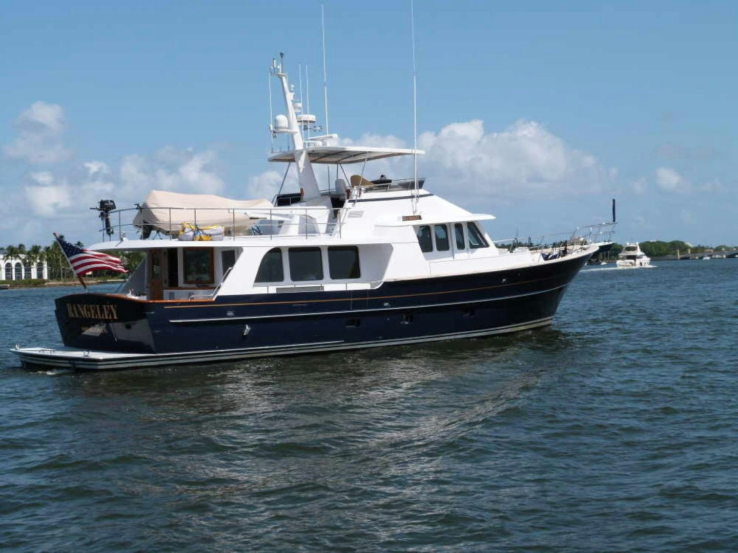 a boat on the water aboard RANGELEY Yacht for Sale