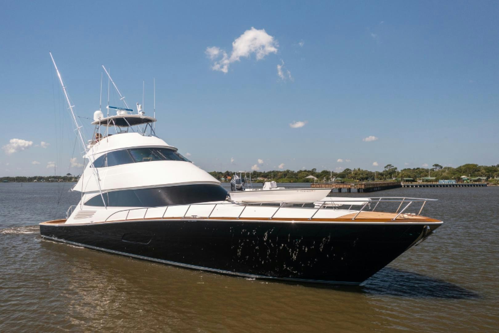 a boat on the water aboard SIR' REEL Yacht for Sale