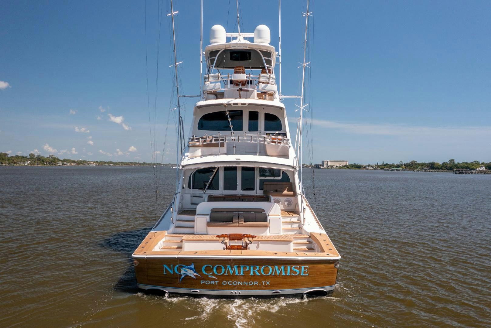 a boat on the water aboard SIR' REEL Yacht for Sale