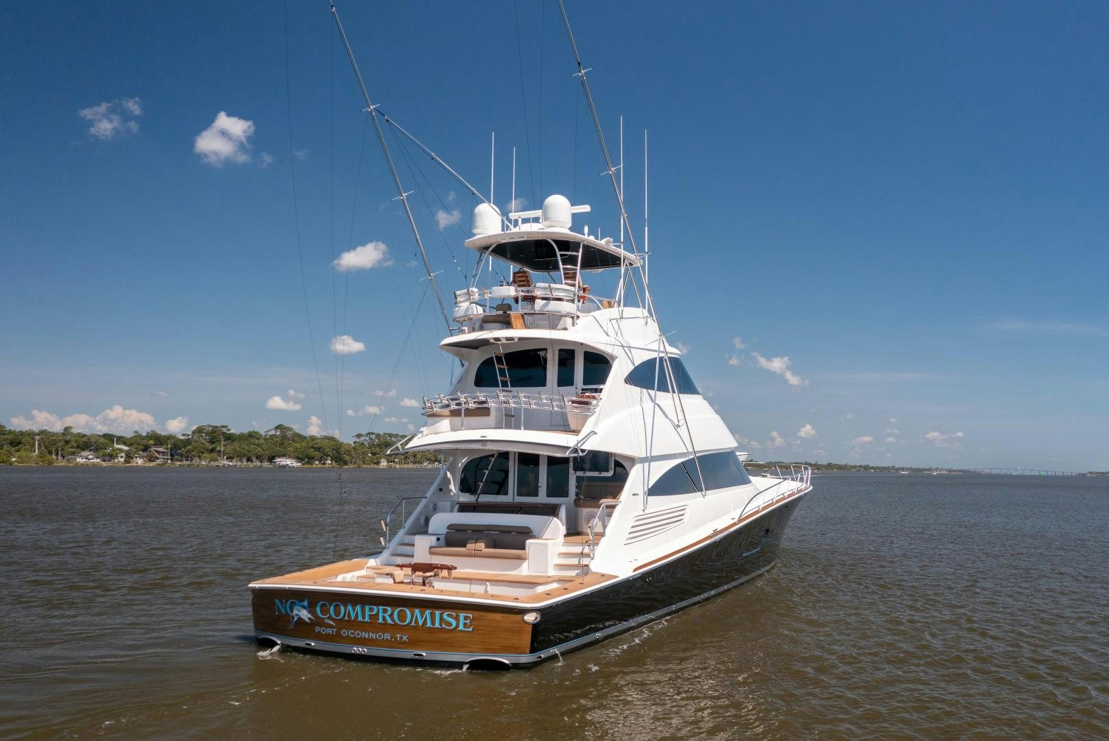 a boat on the water aboard SIR' REEL Yacht for Sale