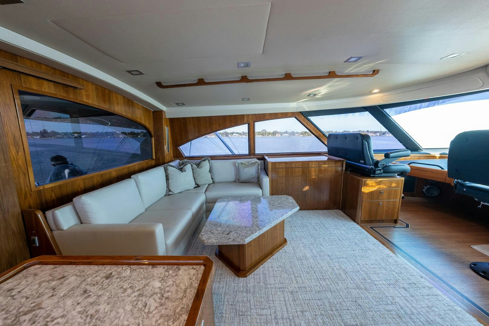 inside of a boat aboard SIR' REEL Yacht for Sale