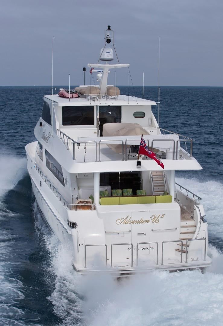 a boat on the water aboard ADVENTURE US II Yacht for Sale