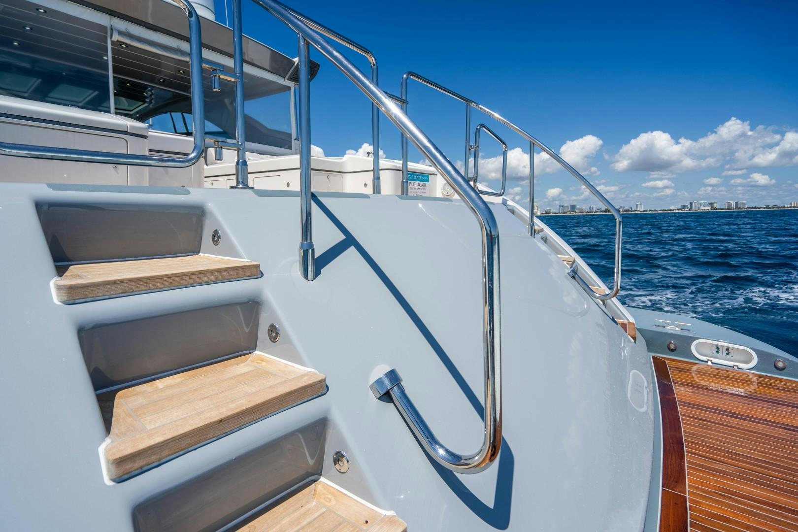 a boat on the water aboard IV GIOCARE Yacht for Sale