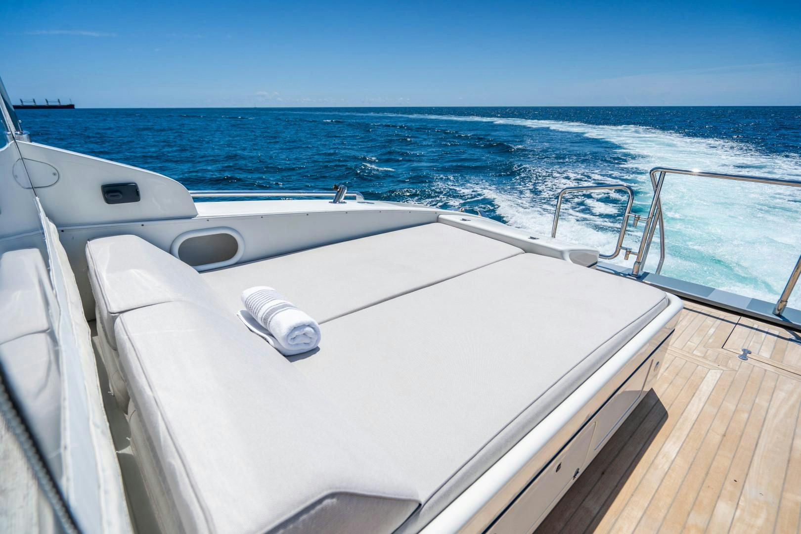 a boat on the water aboard IV GIOCARE Yacht for Sale