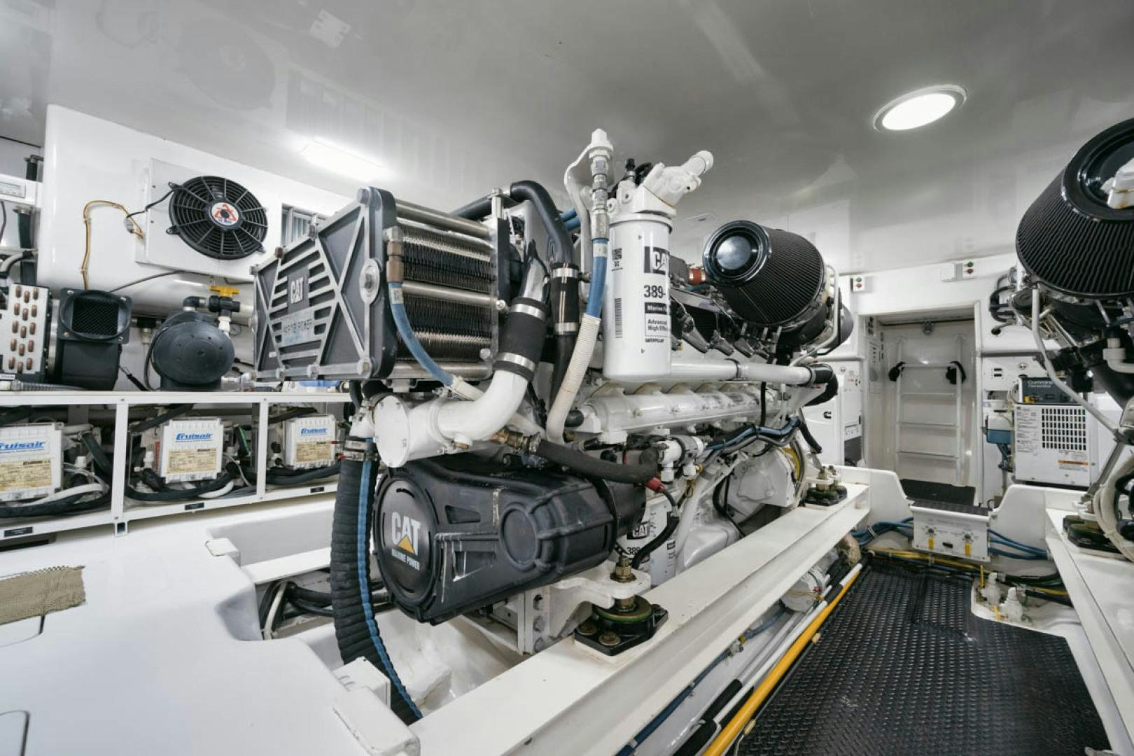 a machine with a large metal object on top aboard SUNSHINE Yacht for Sale