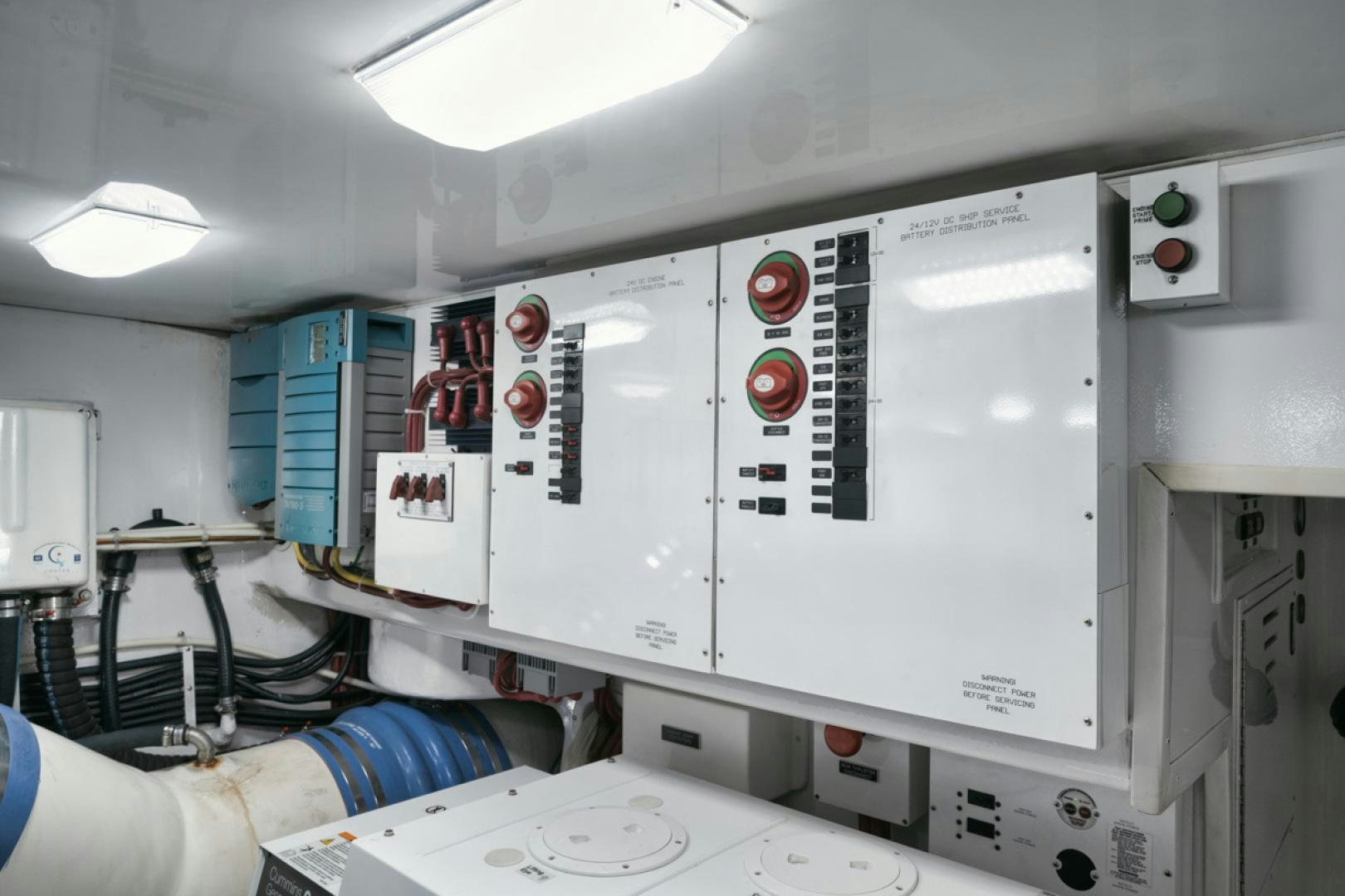 a close-up of a machine aboard SUNSHINE Yacht for Sale