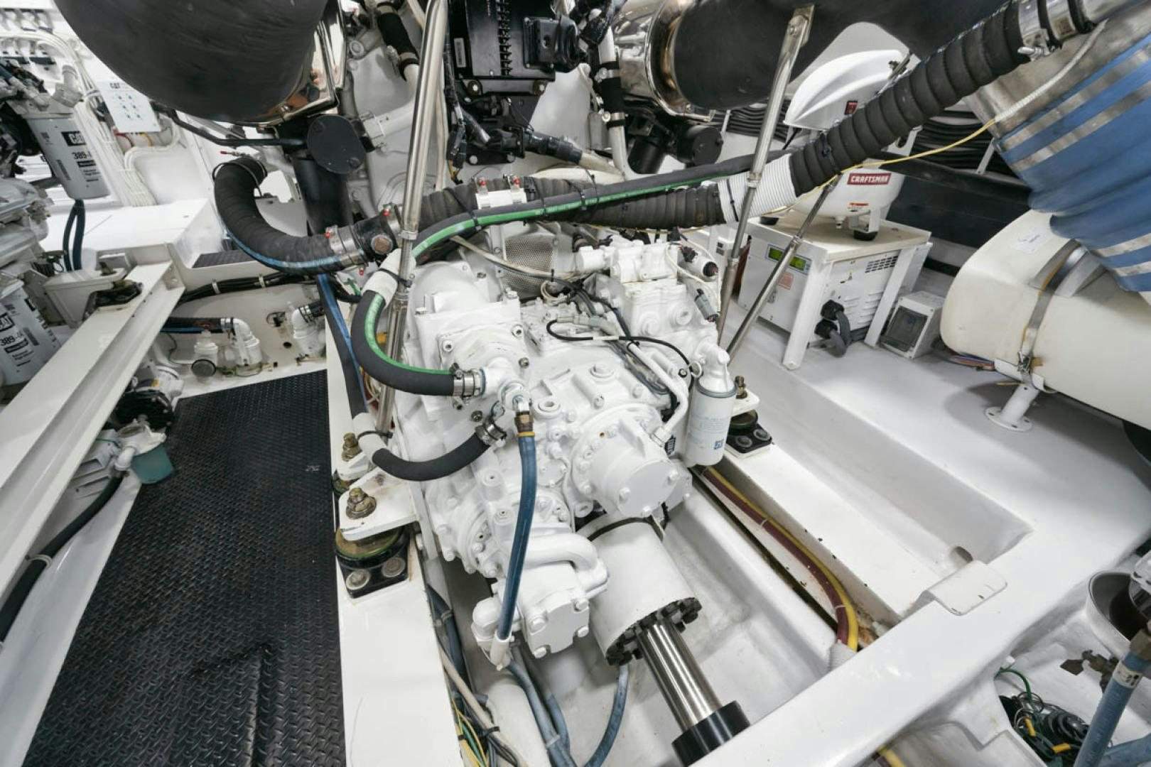 a machine with wires aboard SUNSHINE Yacht for Sale