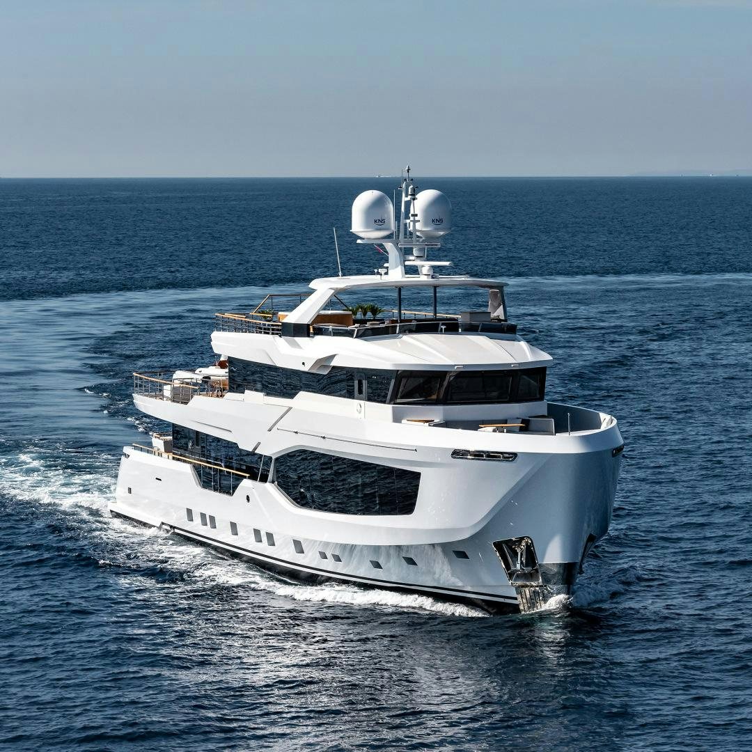 a boat in the water aboard NUMARINE 37XP Yacht for Sale