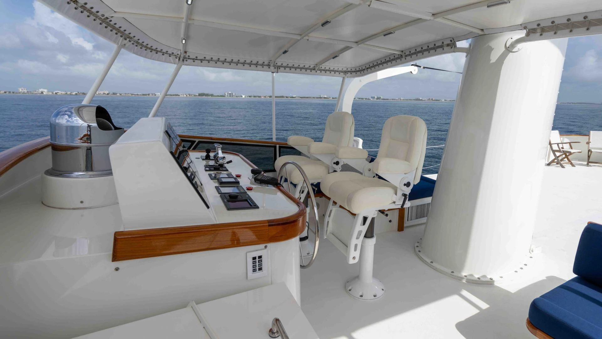 a boat on the water aboard NEREUS Yacht for Sale