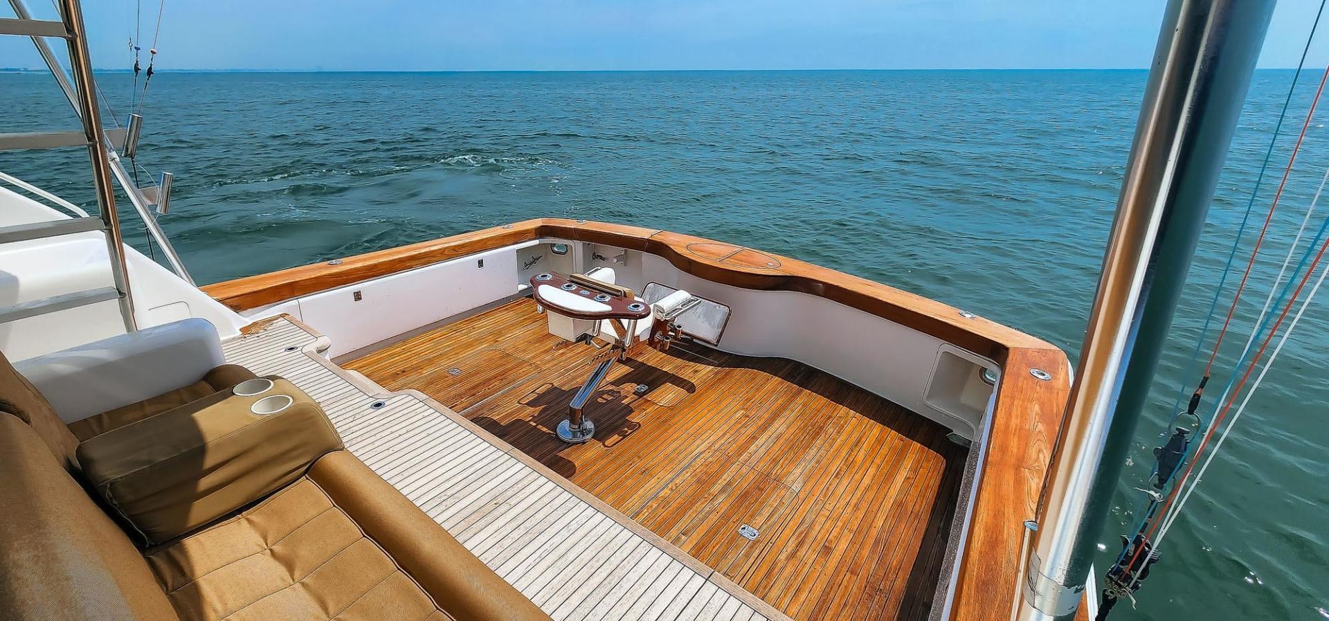 a boat on the water aboard My Time Yacht for Sale
