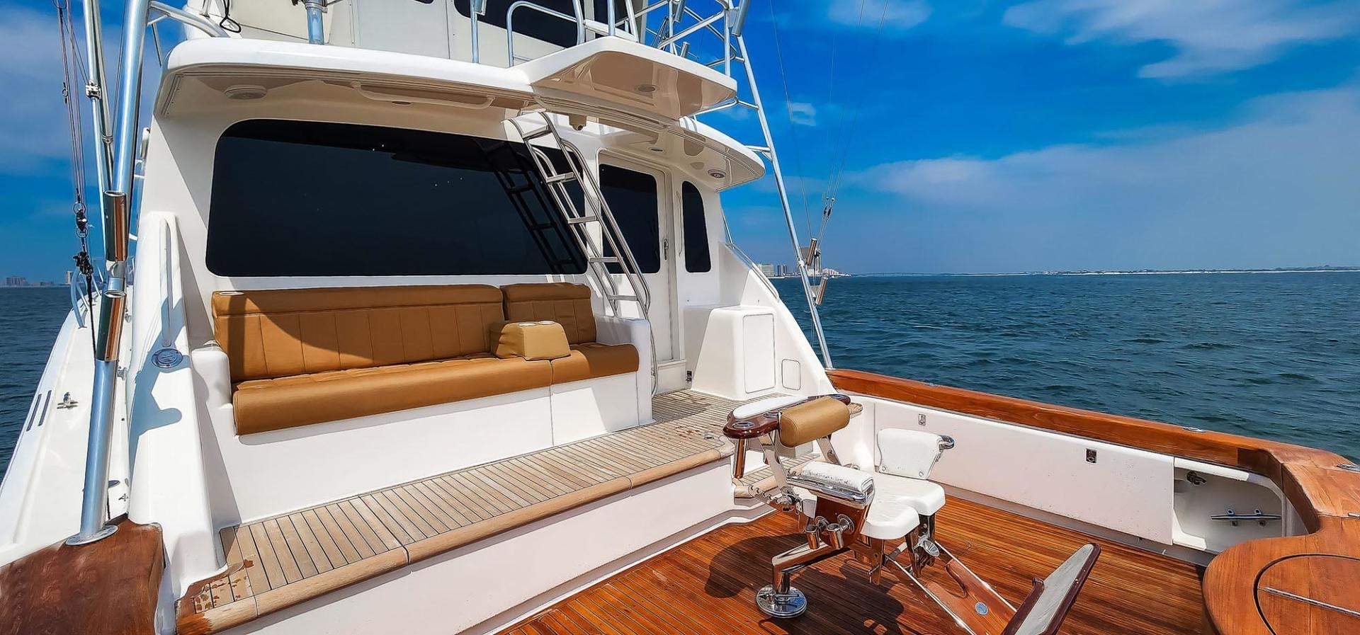 a boat on the water aboard My Time Yacht for Sale