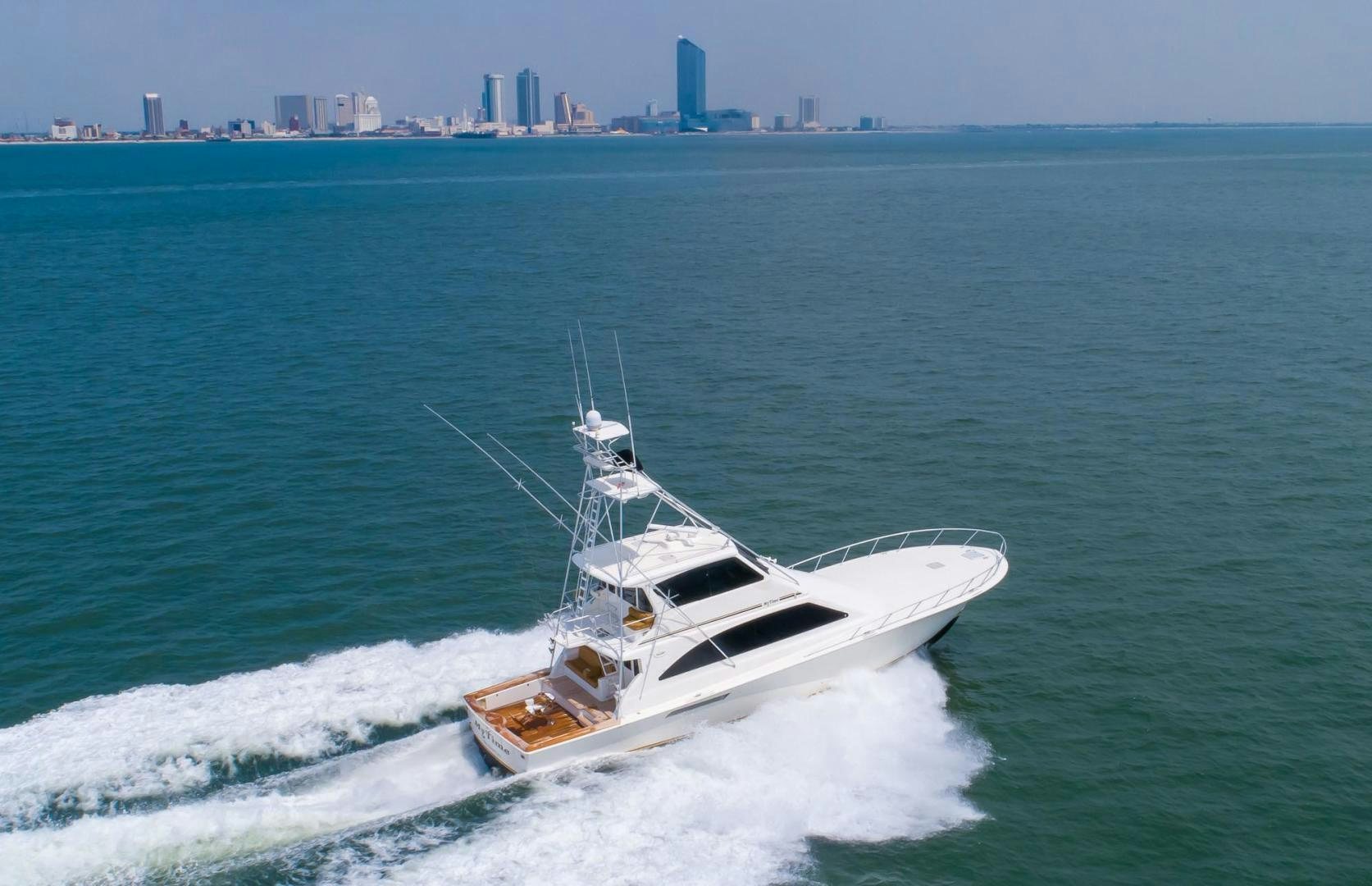 a boat on the water aboard My Time Yacht for Sale