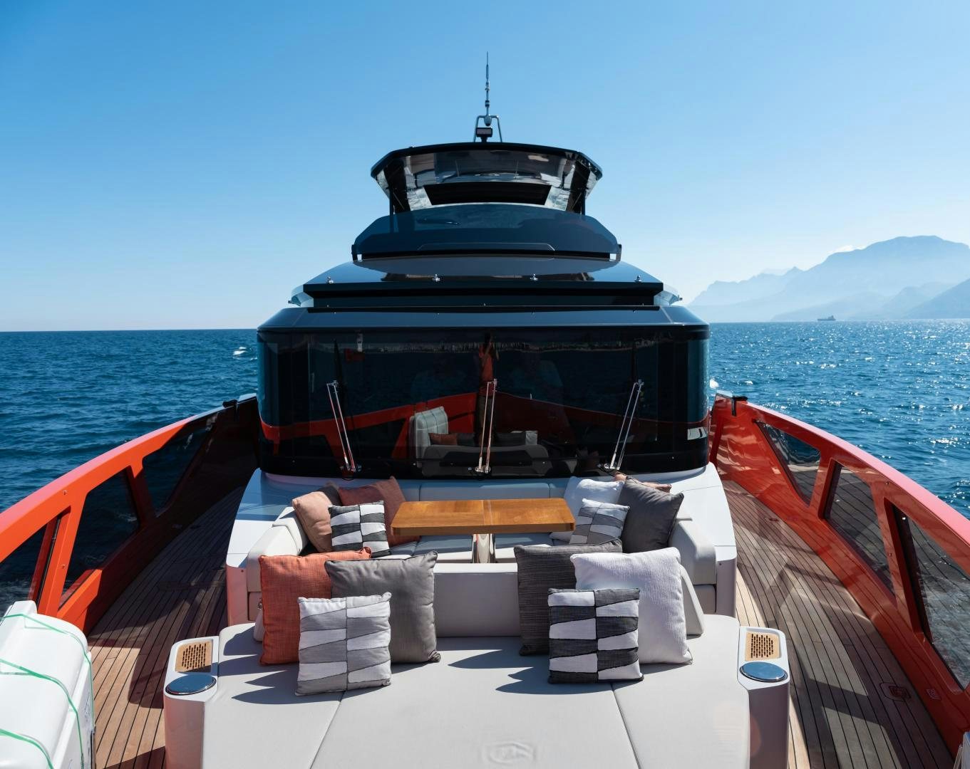 a boat on the water aboard EDGE   NB 201 Yacht for Sale