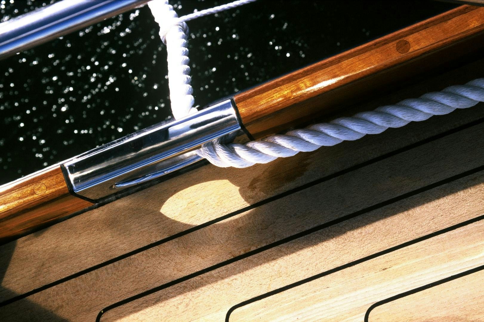a close-up of some books aboard ADJUTOR Yacht for Sale