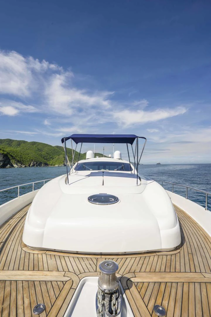 a boat on a dock aboard DENISE Yacht for Sale