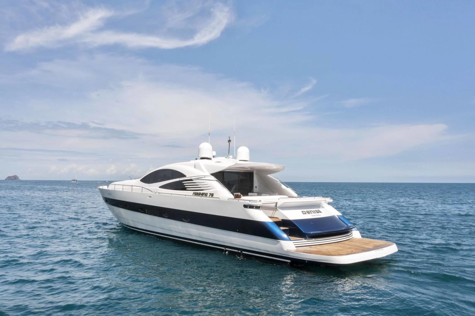 a boat in the water aboard DENISE Yacht for Sale